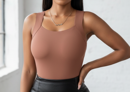 Débardeur avec soutien-gorge intégré confortable